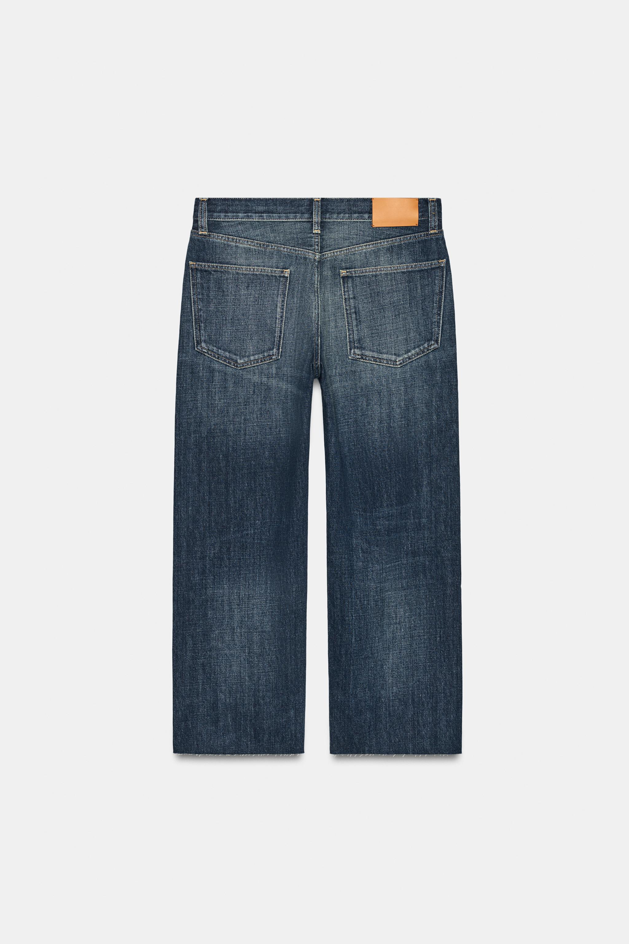 ZW COLLECTION LOW-RISE LOOSE JEANS